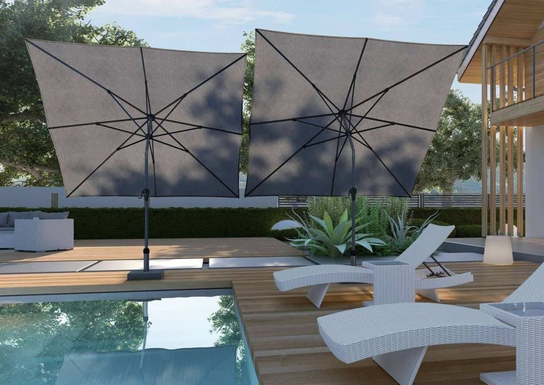 Z czego wykonany powinien być parasol ogrodowy kwadratowy 3×3?