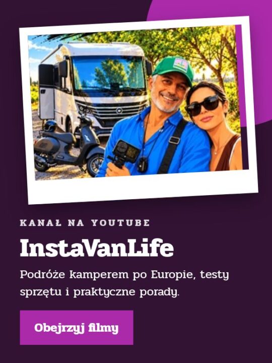 InstaVanLife – kanał o podróżach kamperem na YouTube